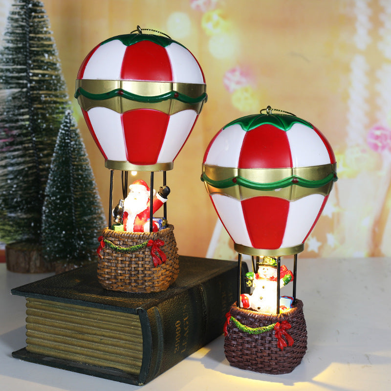 Leuchtender Weihnachts Schneemann