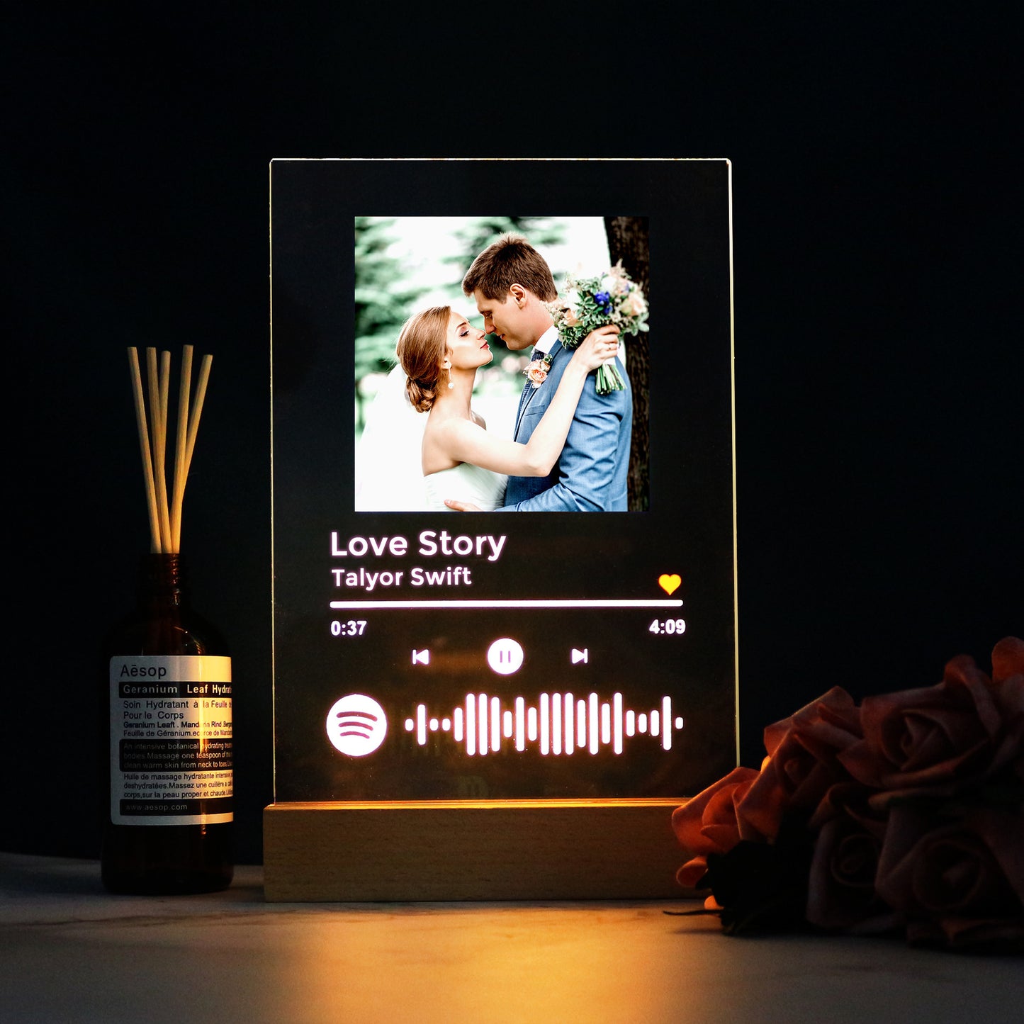 Spotify-Songcode Nachtlicht